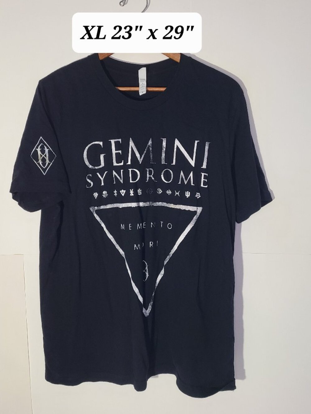 Gemini Syndrome Memento Mori Black XL T-Shirt Nu-Metal